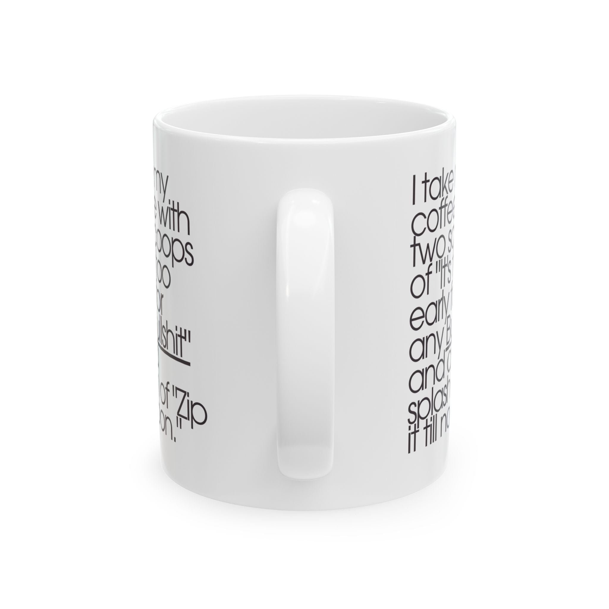 Tazas de café únicas con frases - Diseño divertido