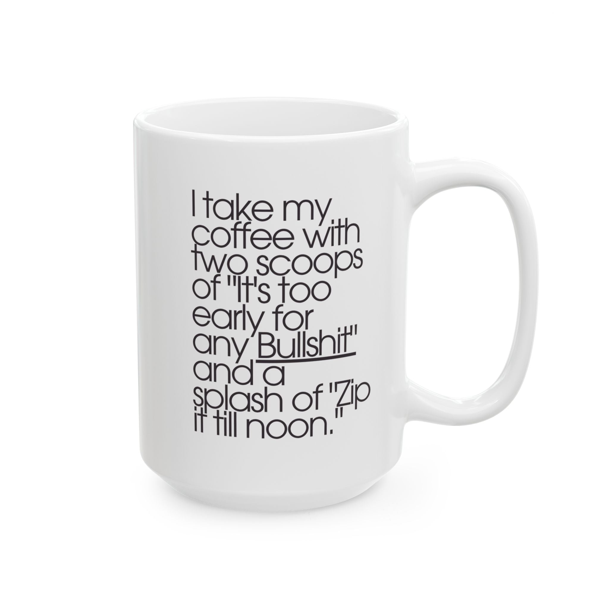 Tazas de café únicas con frases - Diseño divertido