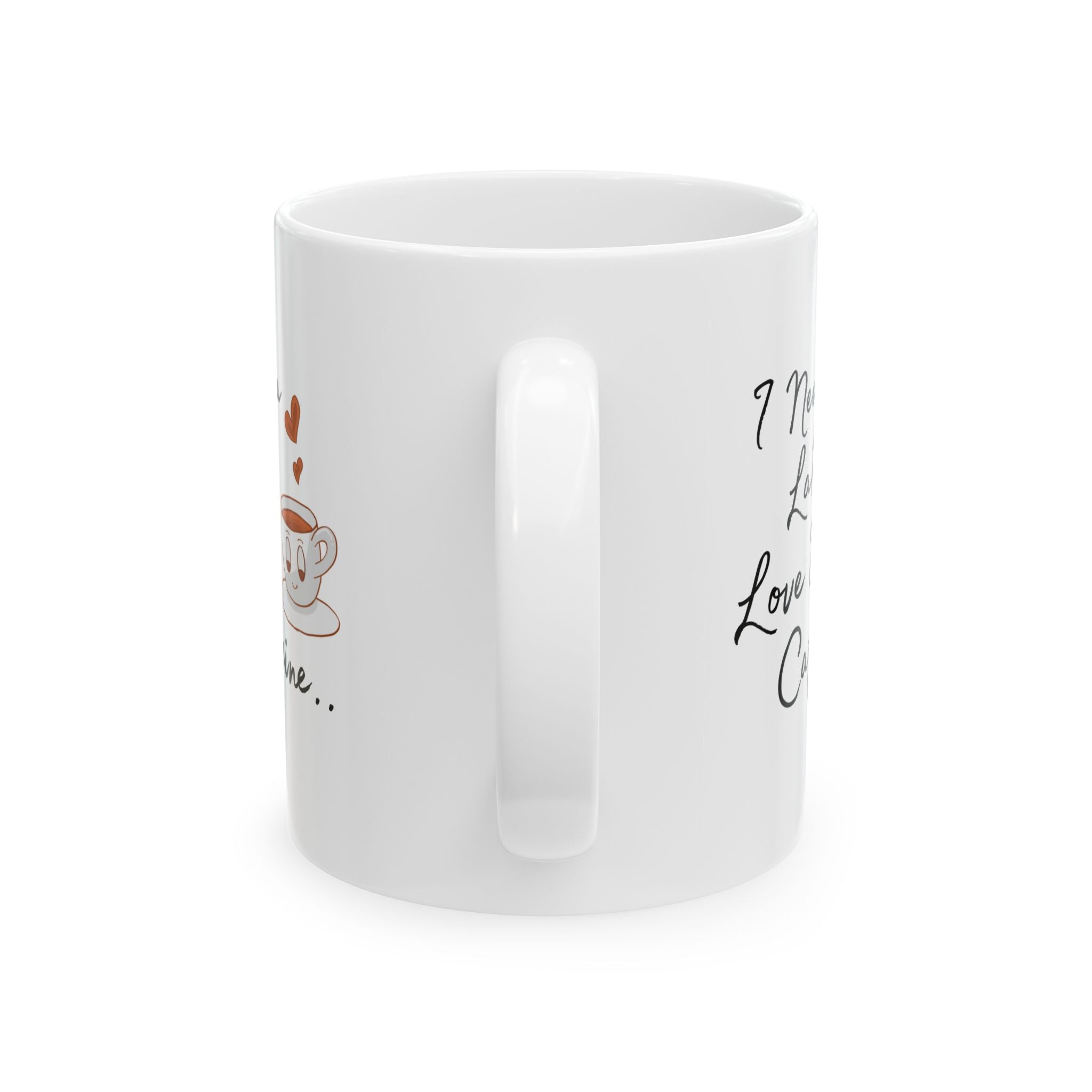 Latté Lover's Ceramic Mug, Gift for Friends, Funny Mug, Love for Caffeine, Personalized Drinkware, Perfect for Every Occasion!