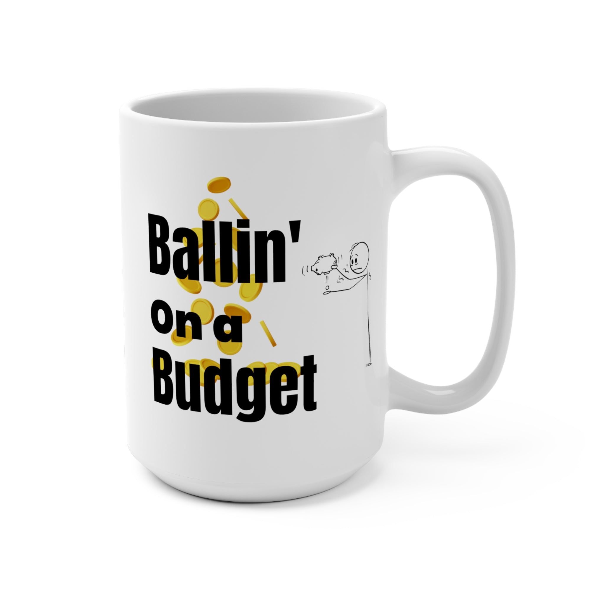 Funny Mug for Savvy Shoppers - Perfect Gift for Friends, Humor, Coffee Lovers, Fun Decor, Funny Quote