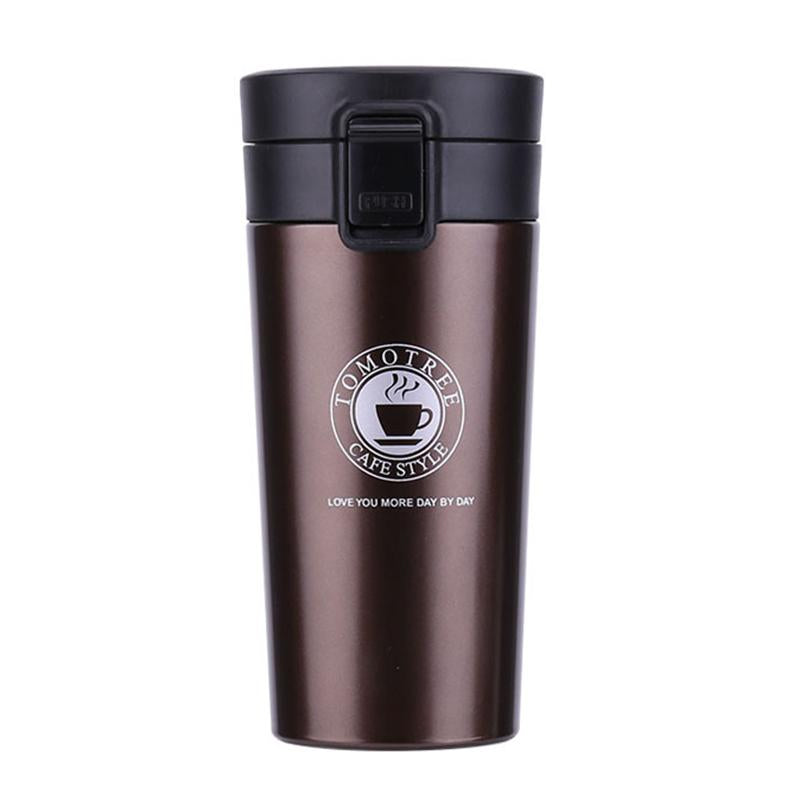 Stainless Steel Tumbler Coffee Mugs 380ml Thermos Insulated Water Bottle Travel  Mug