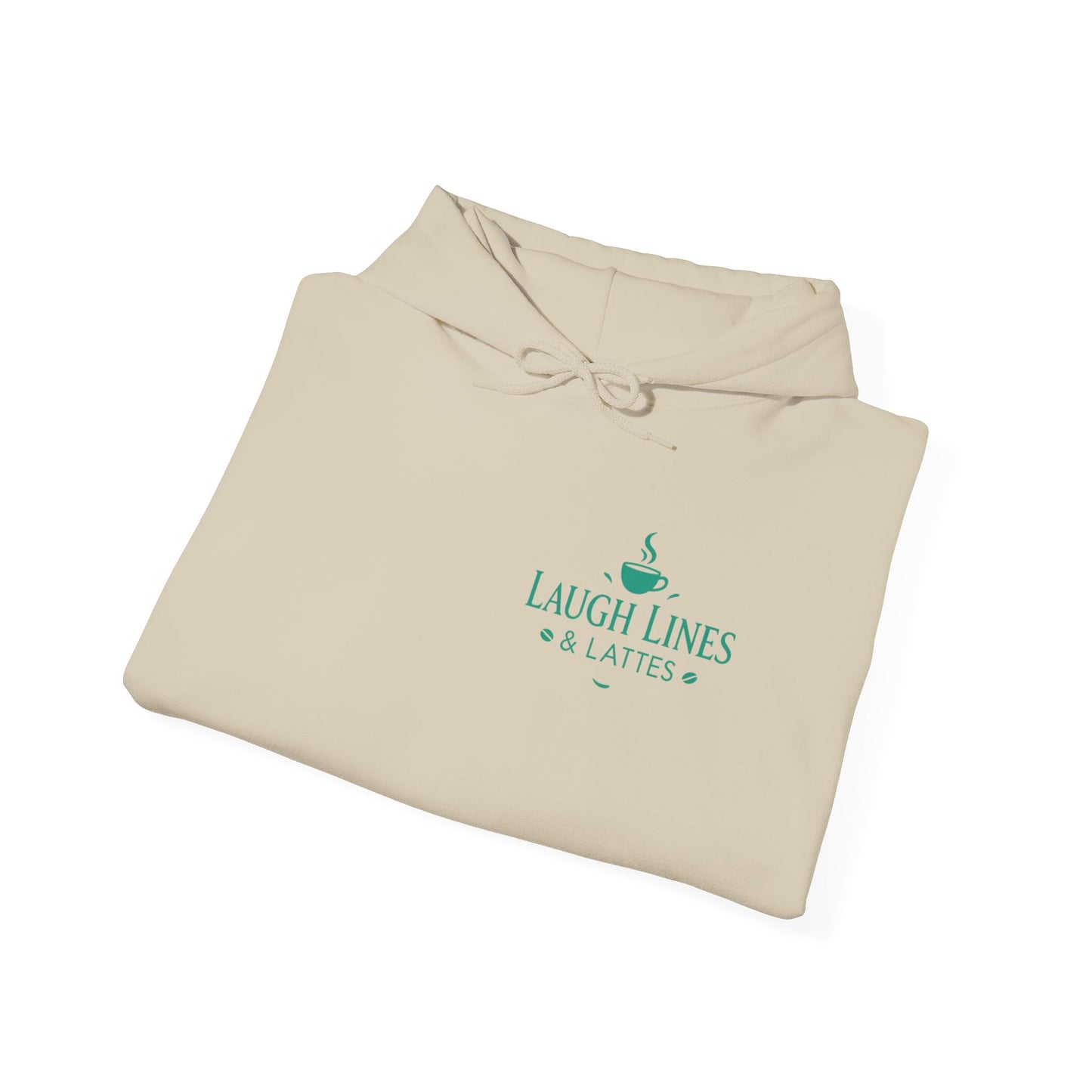 Laugh Lines & Lattes Unisex Hoodie - Cozy Coffee Lover Sweatshirt