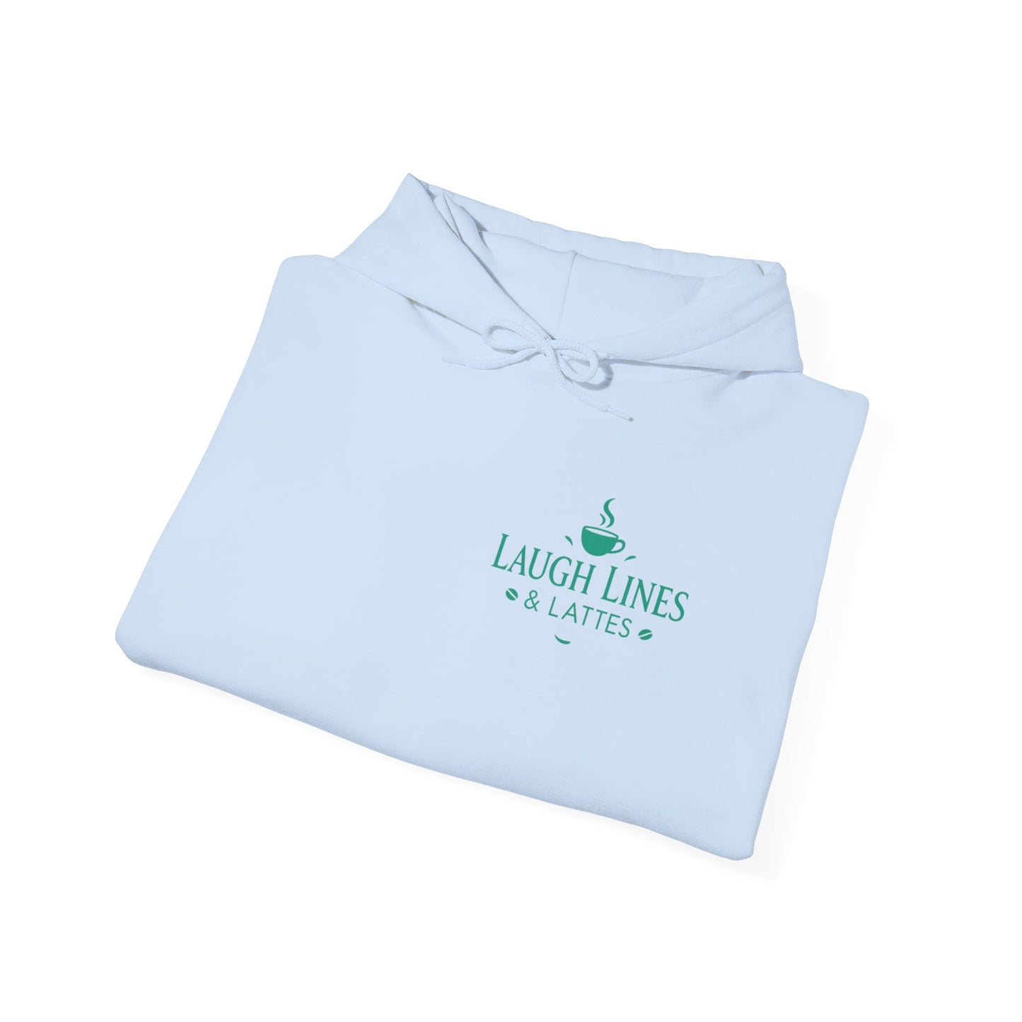 Laugh Lines & Lattes Unisex Hoodie - Cozy Coffee Lover Sweatshirt