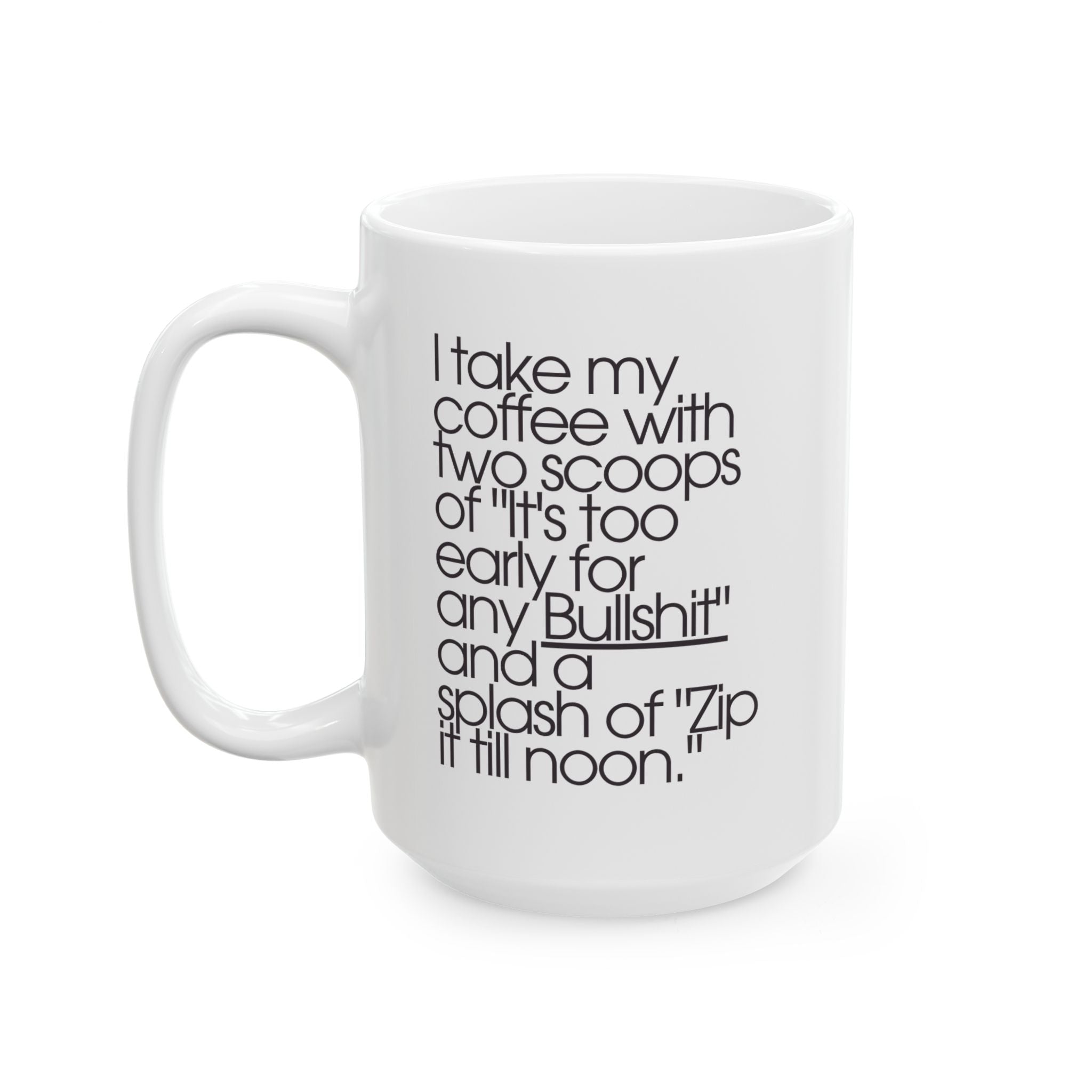 Tazas de café únicas con frases - Diseño divertido