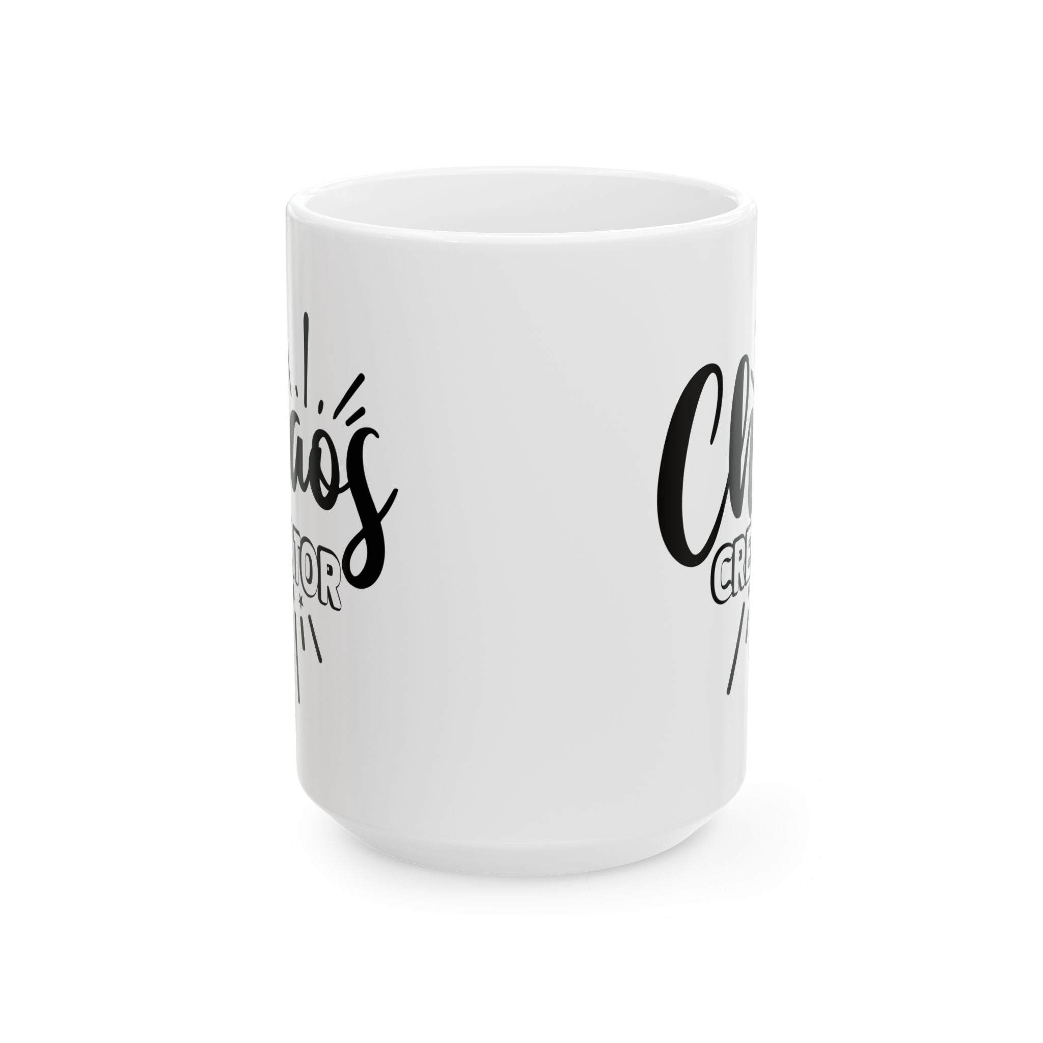 Fun Chaos Creator Coffee Mug, Customizable Gift for Friends & Family, Perfect for Birthdays, Holidays