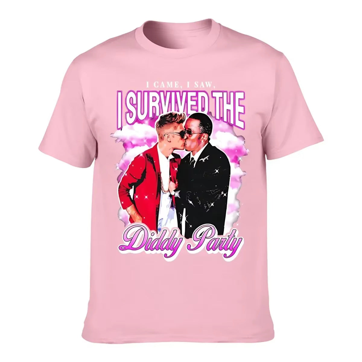 I Survived The P. Diddy Party Short Sleeve Funny Meme