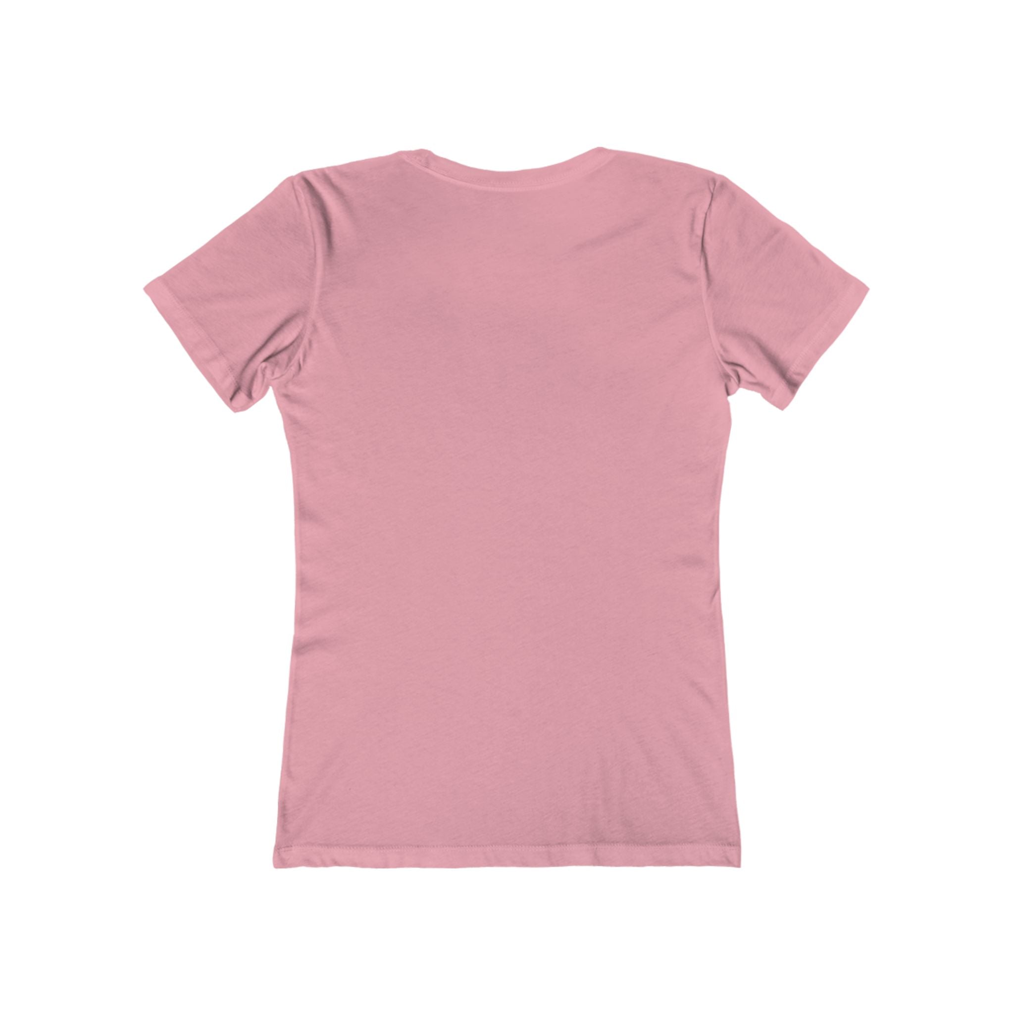 Pink t-shirt on a white background