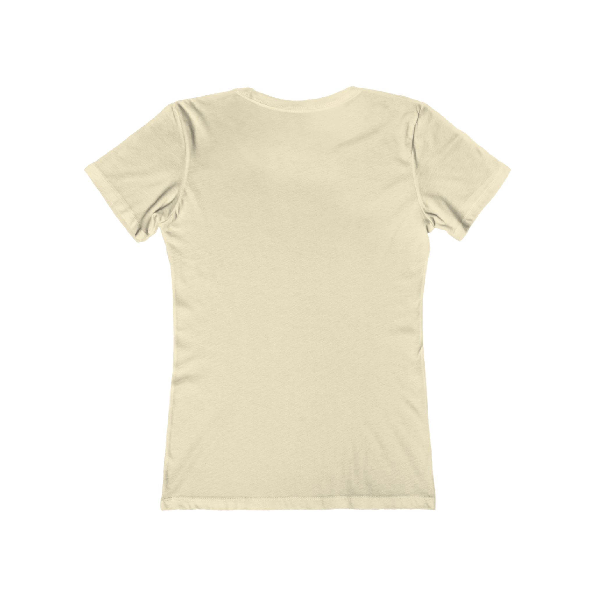 Beige t-shirt on a white background