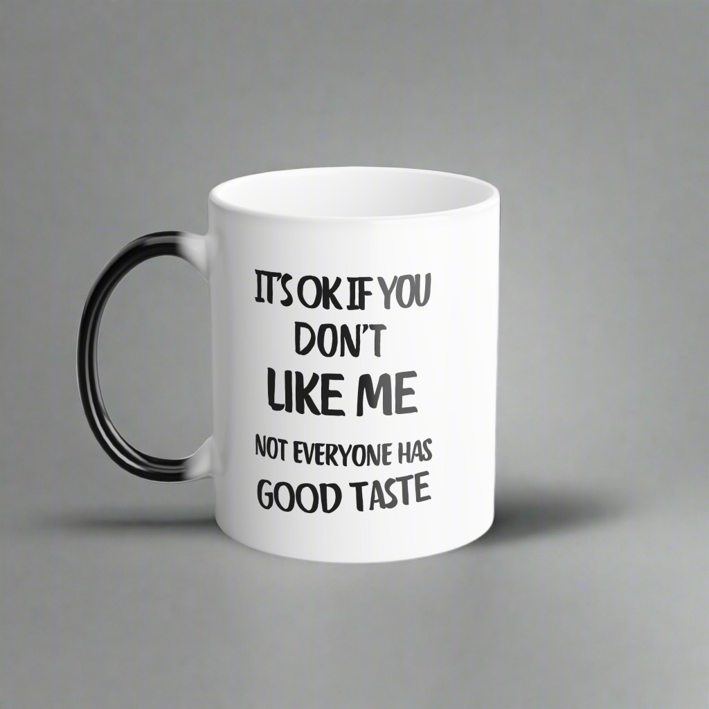 Color-Changing Coffee Mug, Funny Gift, Novelty Drinkware, Birthday Present, Unique Mug