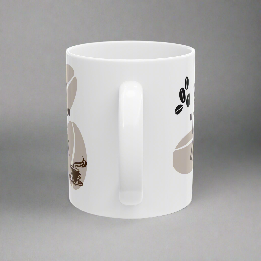 Coffee Mug - 'Proud Decaf Drinker' Funny Ceramic Mug (11oz, 15oz)
