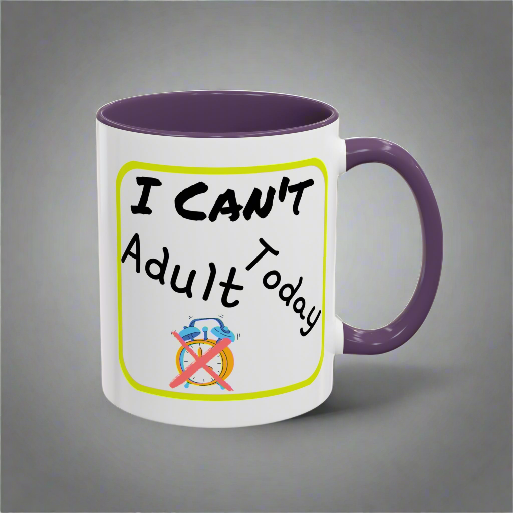 Bright & Playful Coffee Mug | Perfect for Coffee Lovers, Quotes Mug, Colorful Ceramic Cup