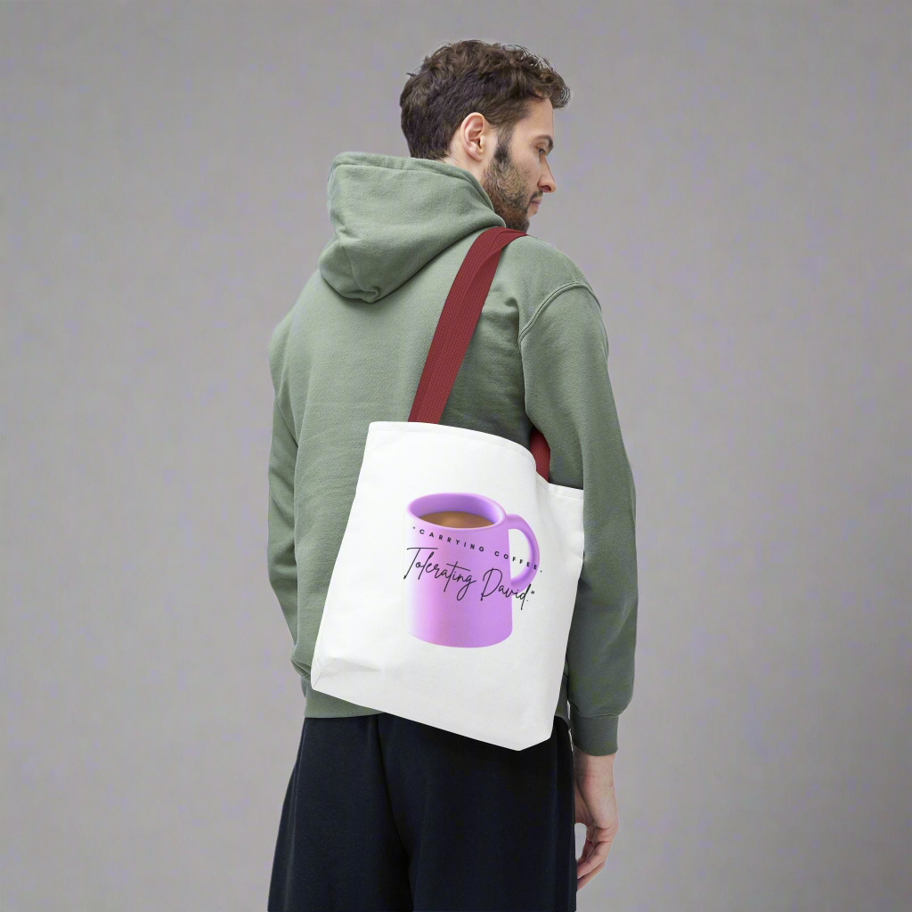 Coffee Lover's Tote Bag, Funny Tote for Baristas, Gift for Coffee Lovers, Grocery Shopping Bag