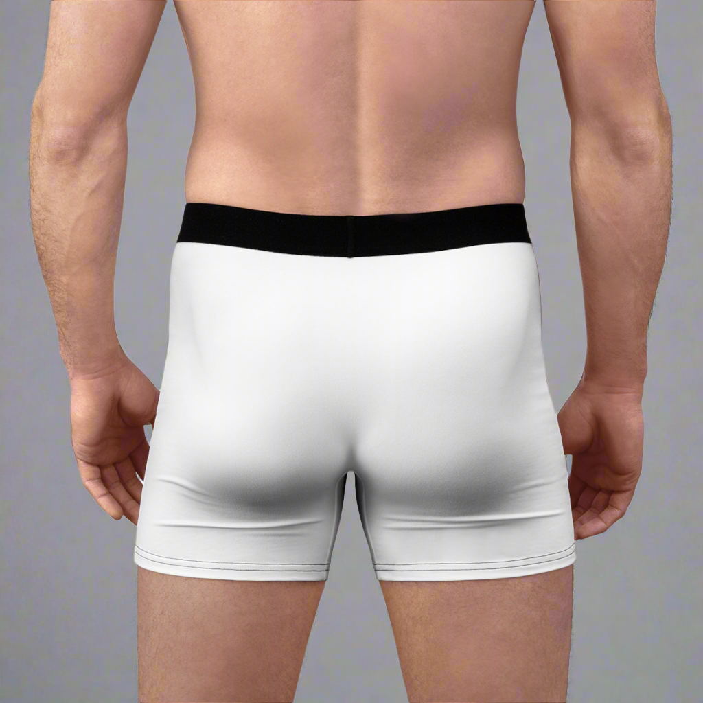 Funny Rooster Men's Boxer Briefs - Quirky Underwear Gifts for Him, Humorous Loungewear, Unique Anniversary Present