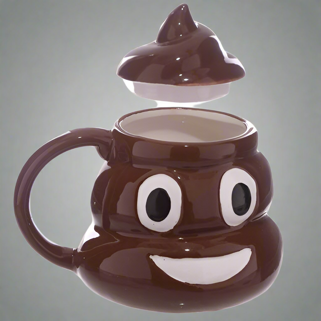 Poo Emoji Ceramic Mug