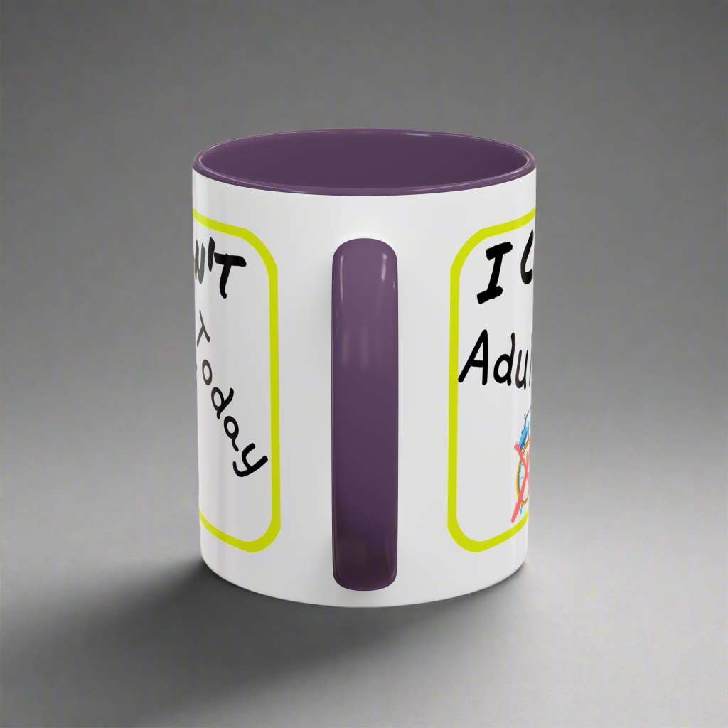 Bright & Playful Coffee Mug | Perfect for Coffee Lovers, Quotes Mug, Colorful Ceramic Cup