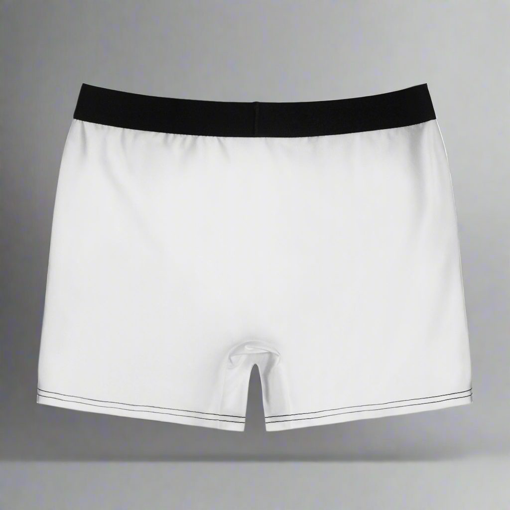 Funny Rooster Men's Boxer Briefs - Quirky Underwear Gifts for Him, Humorous Loungewear, Unique Anniversary Present