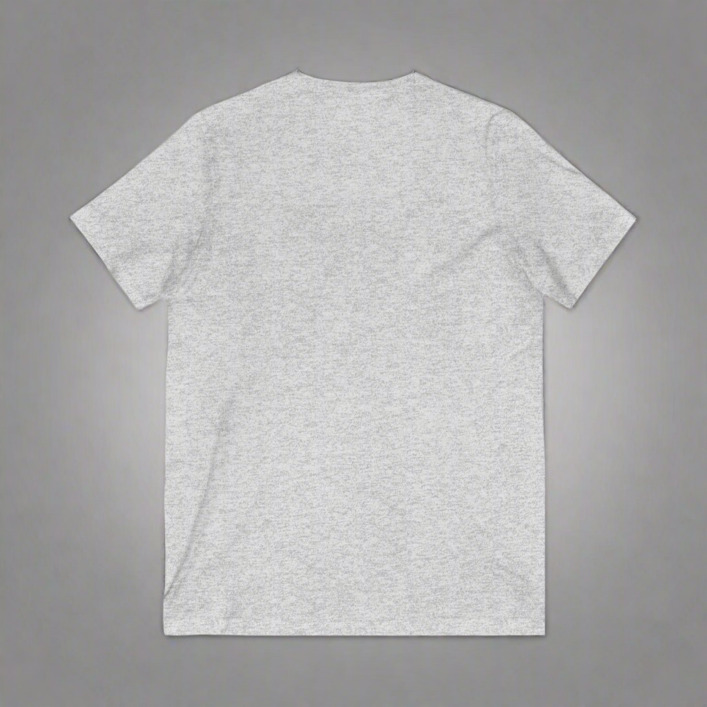 Inspirational V-Neck Tee | Move in Silence Quote