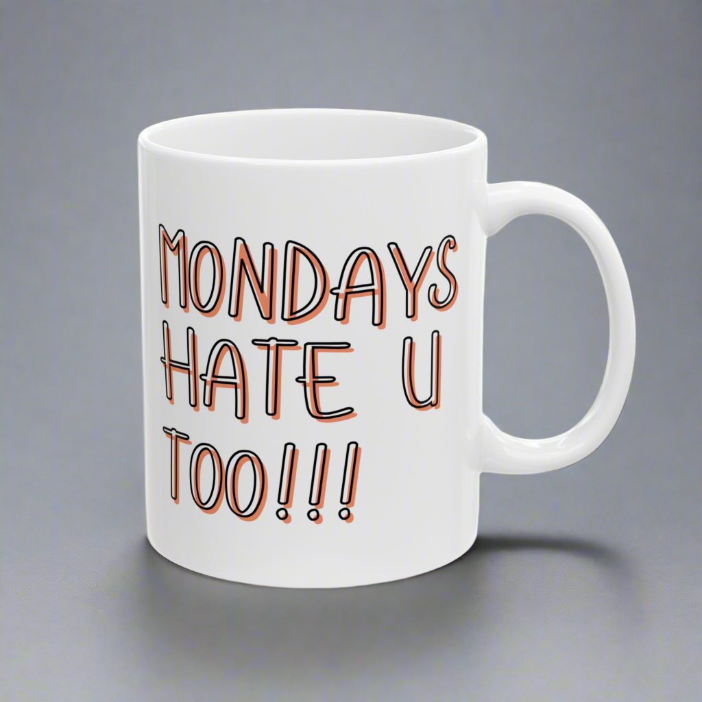 Personalized Ceramic Mug, Coffee Lover Gift, Unique Coffee Cup, Funny Quote Mug
