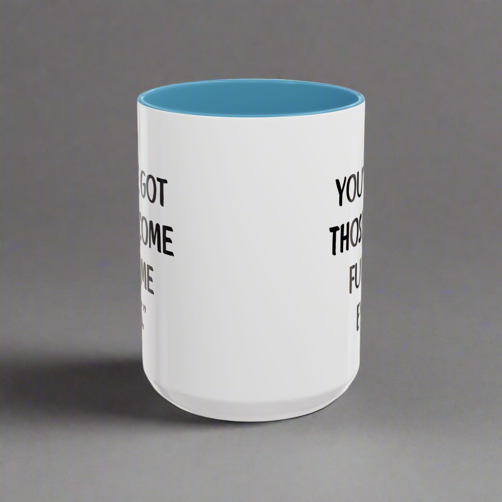15oz mug gifts for coffee enthusiasts white and blue ceramic coffee cup
