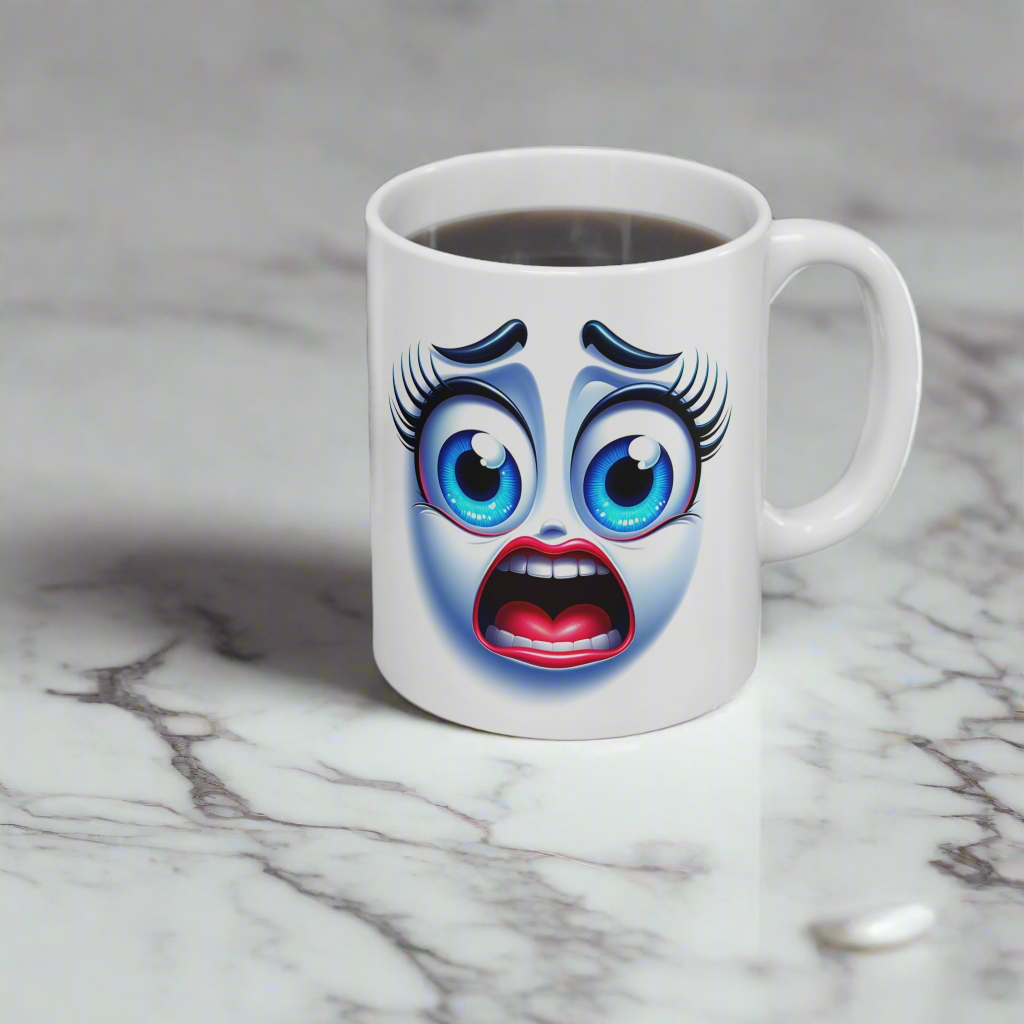 Happy Mood Mug - Laugh Lines & Lattes