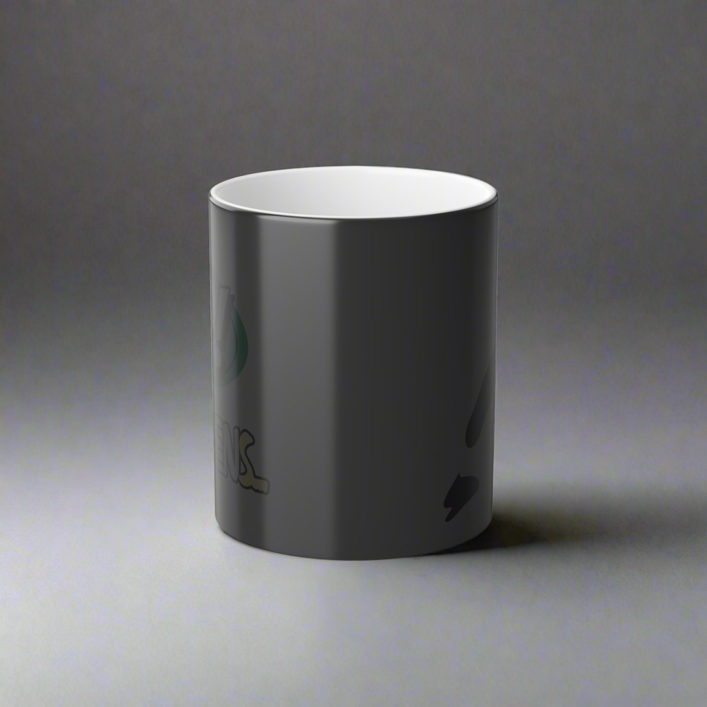 Funny Quote Color Morphing Mug 11oz with Sass, "Sip Happens"