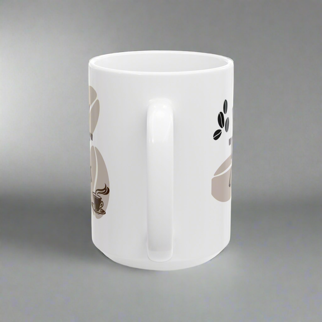 Coffee Mug - 'Proud Decaf Drinker' Funny Ceramic Mug (11oz, 15oz)