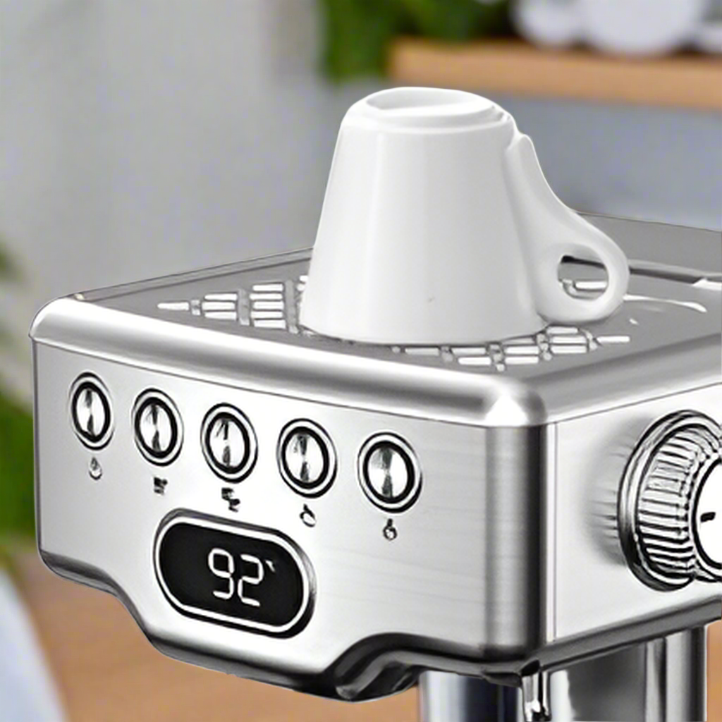 Espresso Machine with Milk Frother, Stainless Steel and Sturdy for Friends and Coffee Lovers, 20 Bar Espresso Machine