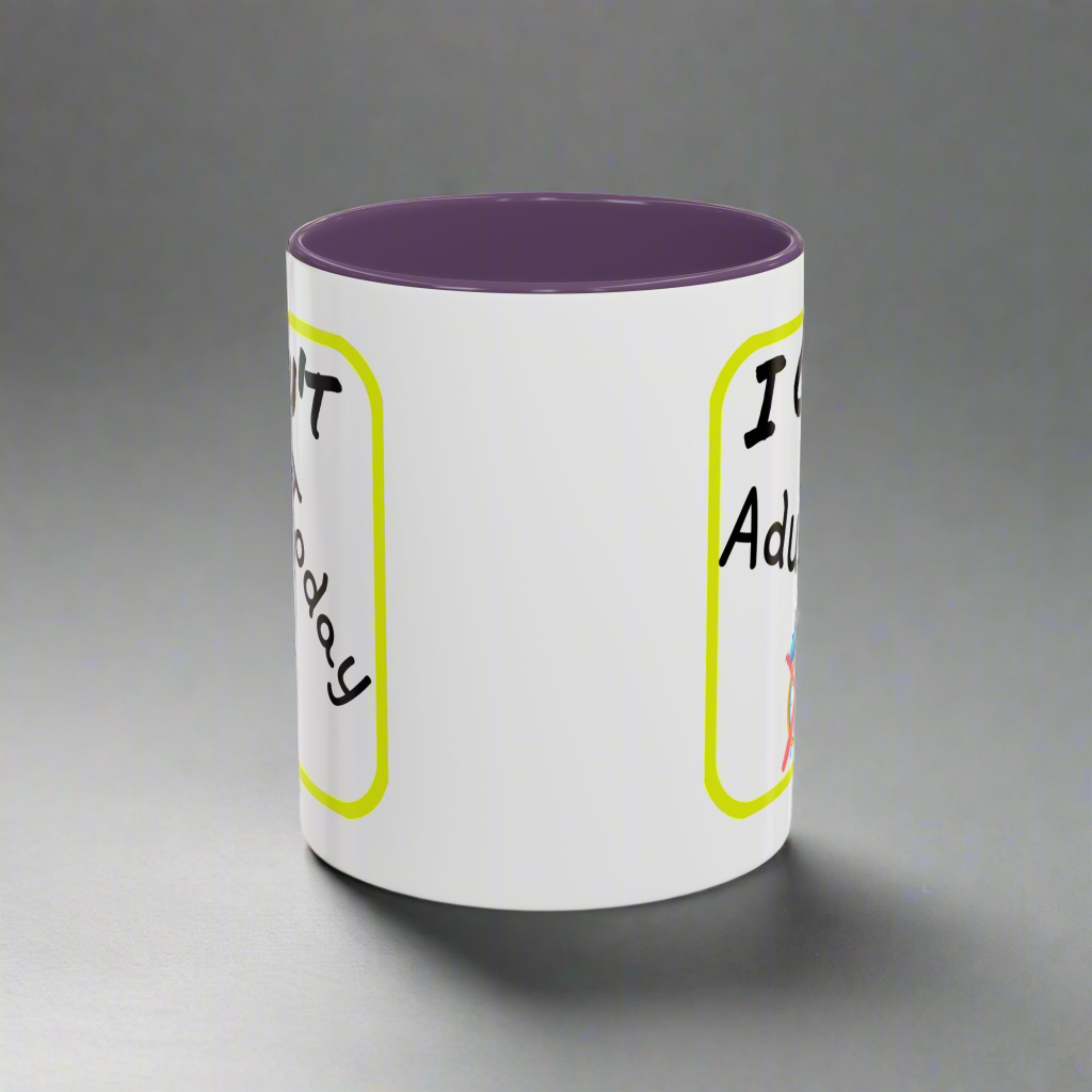 Bright & Playful Coffee Mug | Perfect for Coffee Lovers, Quotes Mug, Colorful Ceramic Cup