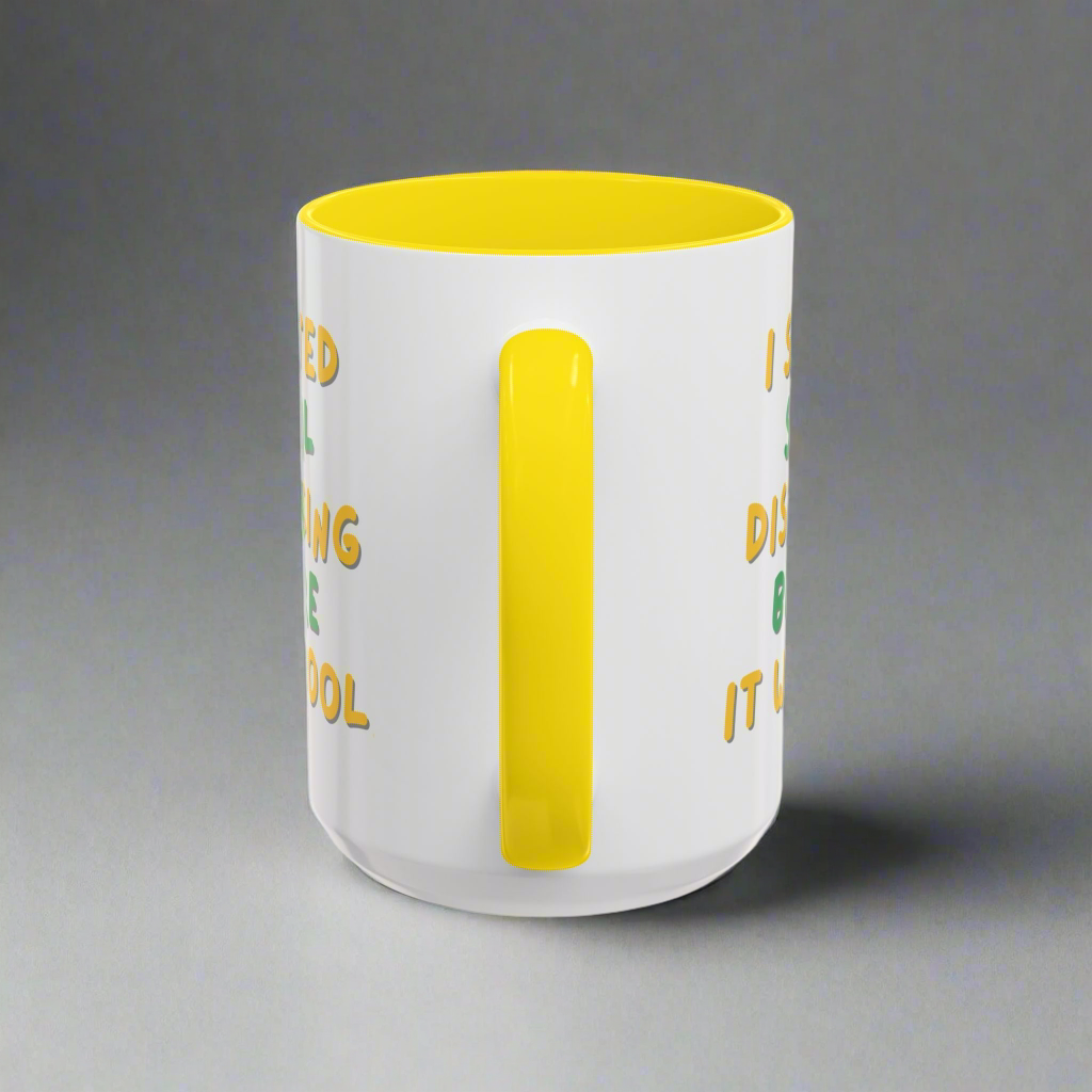 Quirky Quote Mug, I Started Social Distancing Before It Was Cool