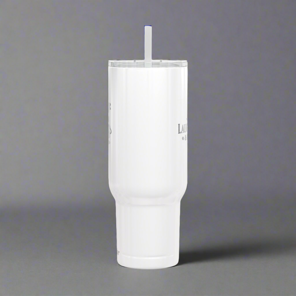 Personalized Insulated Tumbler - 40oz Engraved Travel Mug, Unique Travel Mug