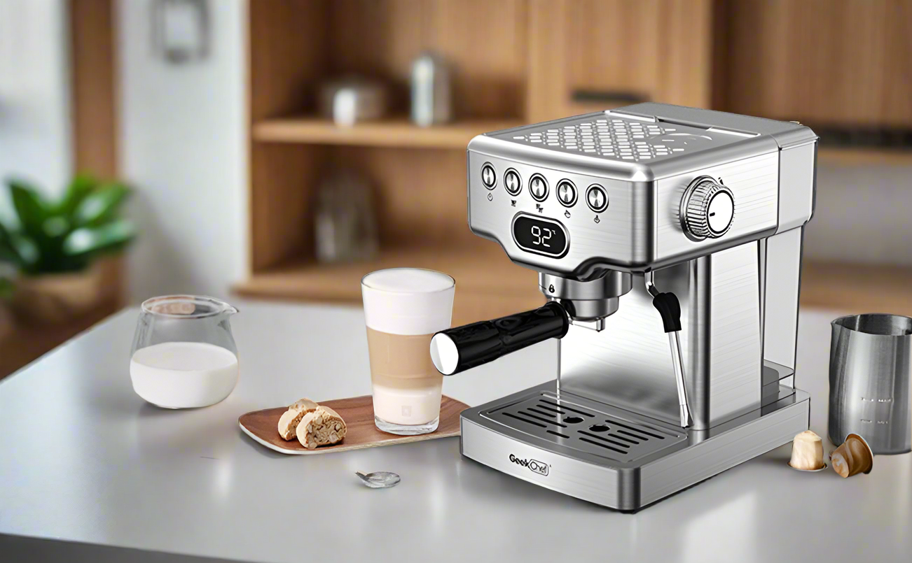 Stainless 20 Bar Espresso Machines for Coffee Enthusiasts and Baristas