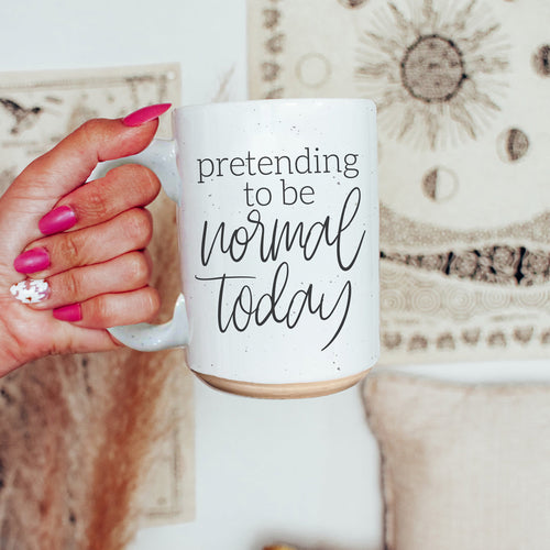 White ceramic mug with funny quote 16oz coffee mug