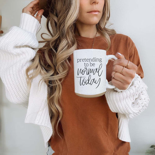 16oz Gift Mug with Fun Quotes for Coffee Enthusiasts and Friends, White Ceramic Mug