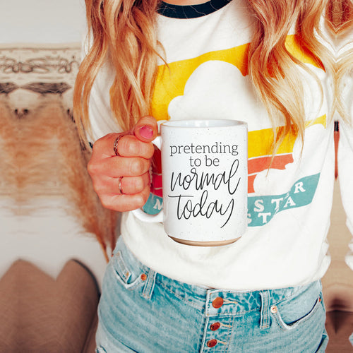 Fun Quote Mug for Coffee Enthusiasts 16oz White Ceramic Coffee Cup