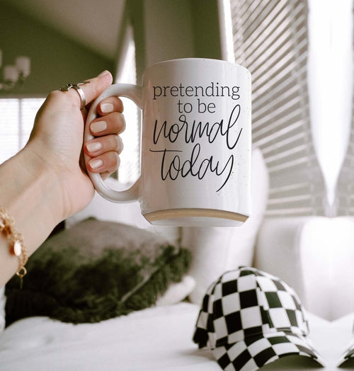 Normal Today 16oz Coffee Mug