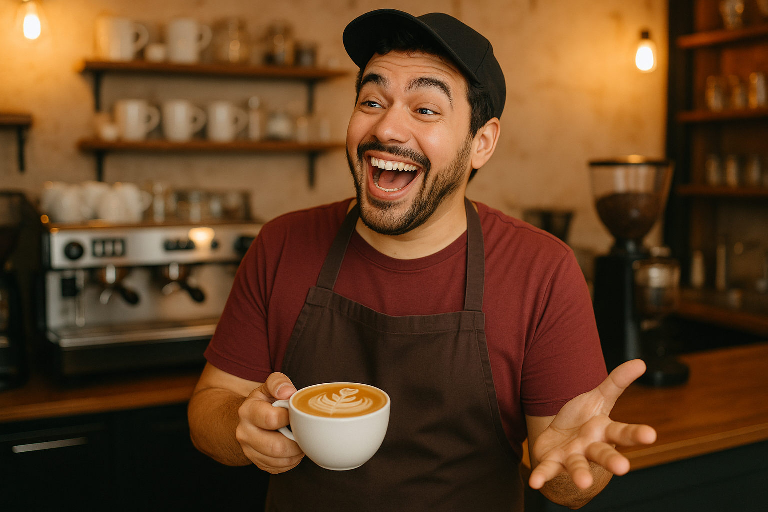 Brewing Up Laughs: The Ultimate Coffee and Comedy Experience - Laugh Lines & Lattes
