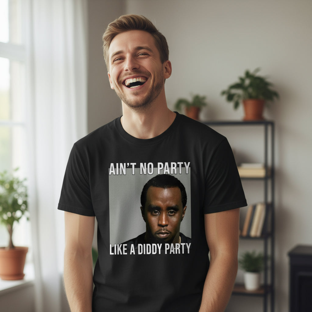 I Survived The P. Diddy Party Short Sleeve Funny Meme