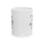 Linda taza de cerámica para amantes del café, regalo para amigos, taza divertida, amor por la cafeína, bebida personalizada, ¡perfecta para cada ocasión!