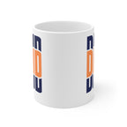 Personalized Ceramic Mug - Custom Name Gift for Coffee Lovers, Customizable Drinkware