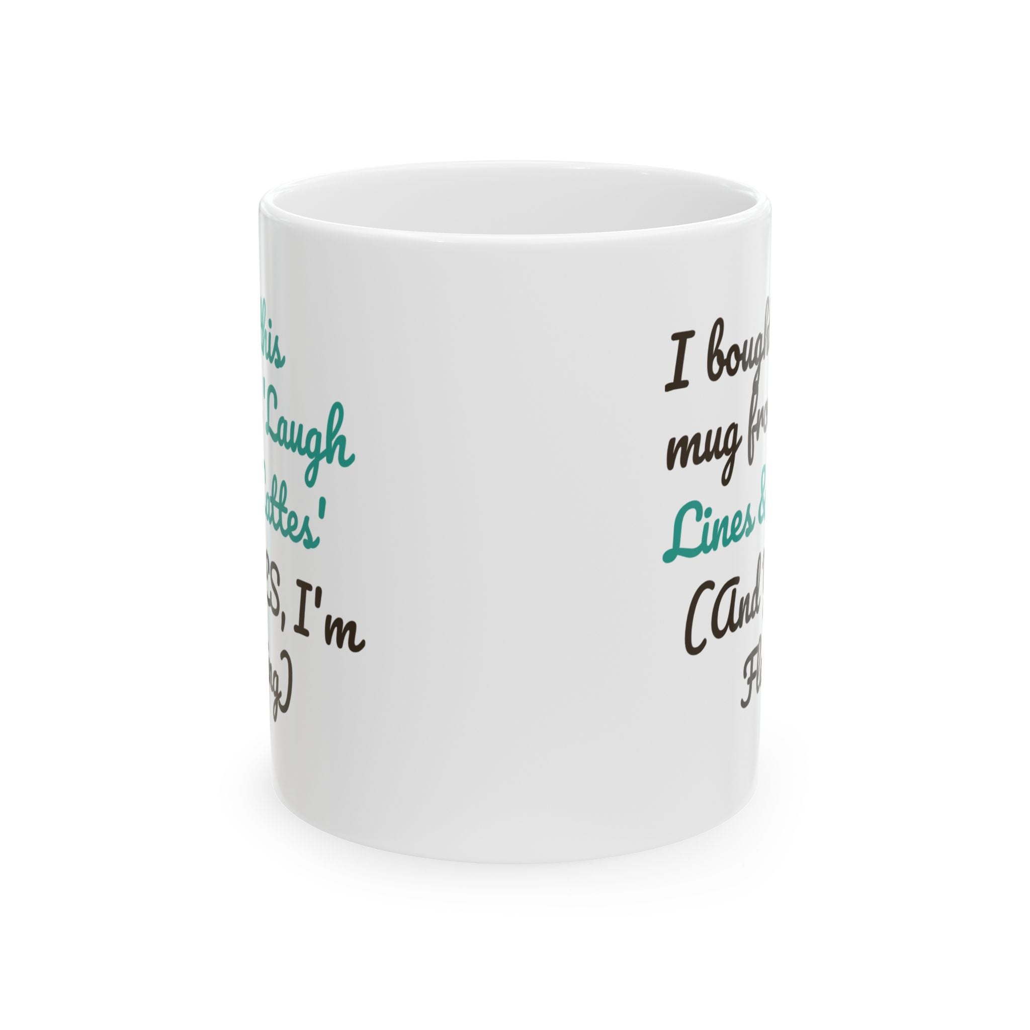 Humorous Ceramic Mug - Perfect for Coffee Lovers & Gift Givers