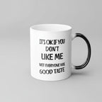 Funny Quote Coffee Mug Gifts for Coffee Enthusiasts, 11oz white ceramic coffee cup color-changing