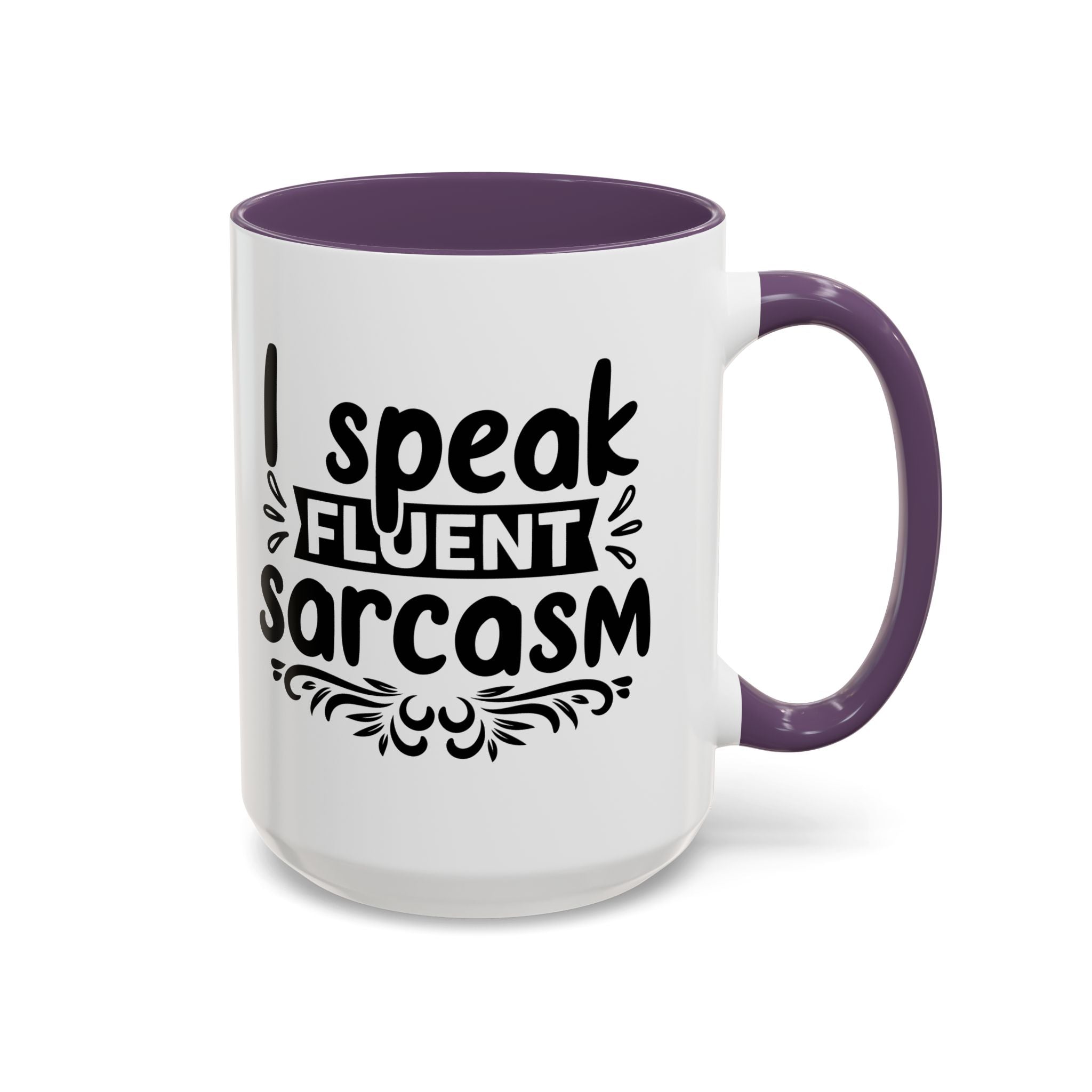 Taza - Cita divertida, hablo sarcasmo con fluidez - Taza de café con acento