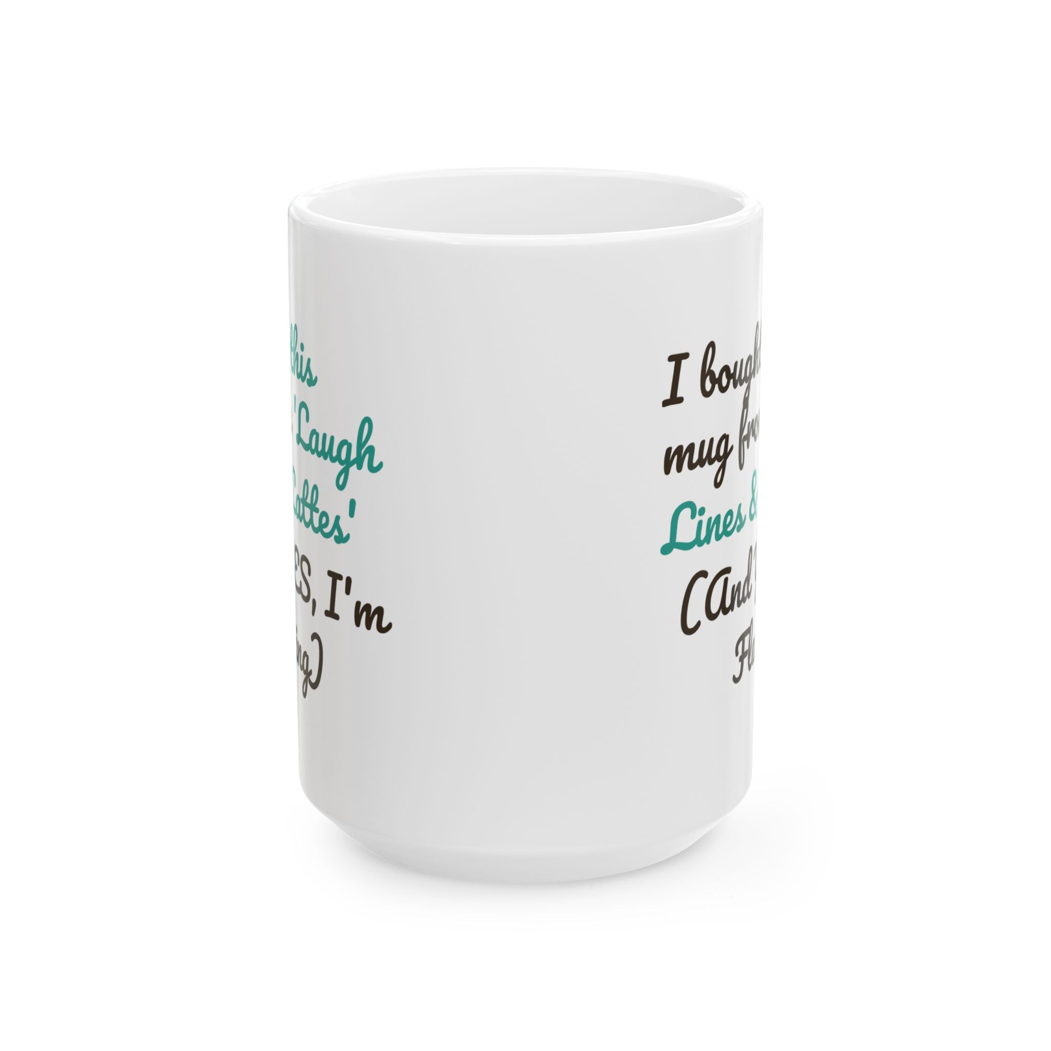 Humorous Ceramic Mug - Perfect for Coffee Lovers & Gift Givers
