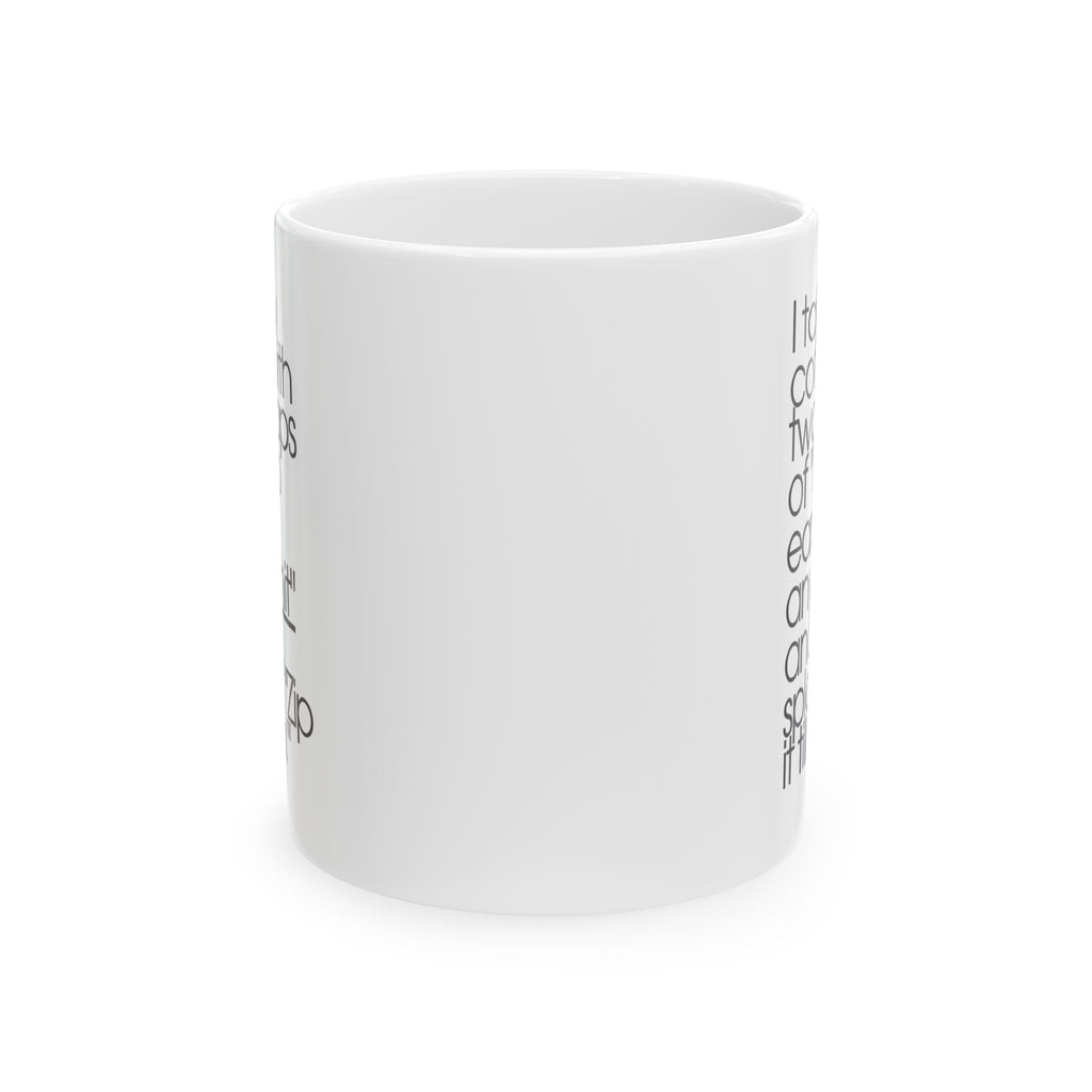 Tazas de café únicas con frases - Diseño divertido