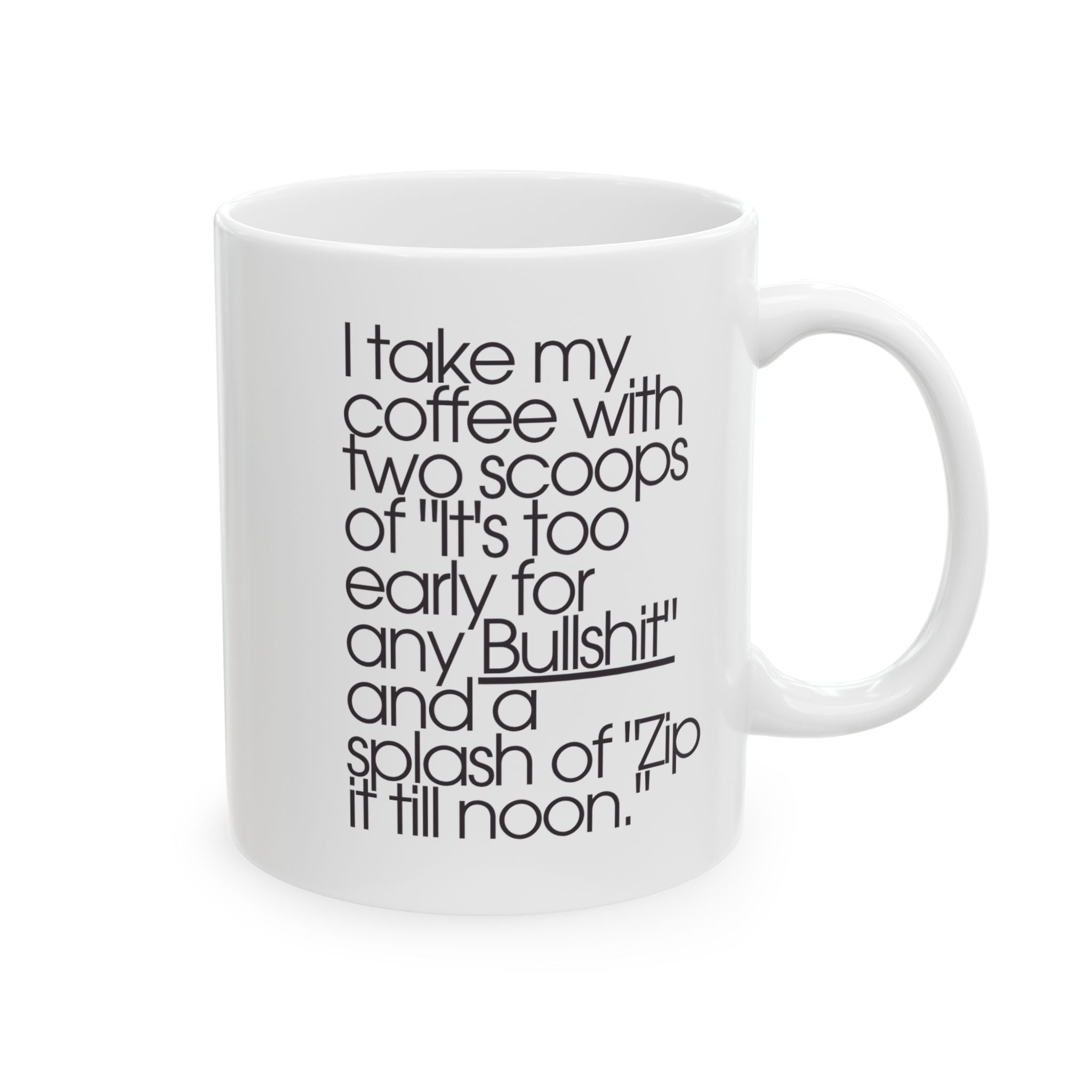 Tazas de café únicas con frases - Diseño divertido