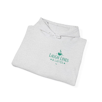 Laugh Lines & Lattes Unisex Hoodie - Cozy Coffee Lover Sweatshirt