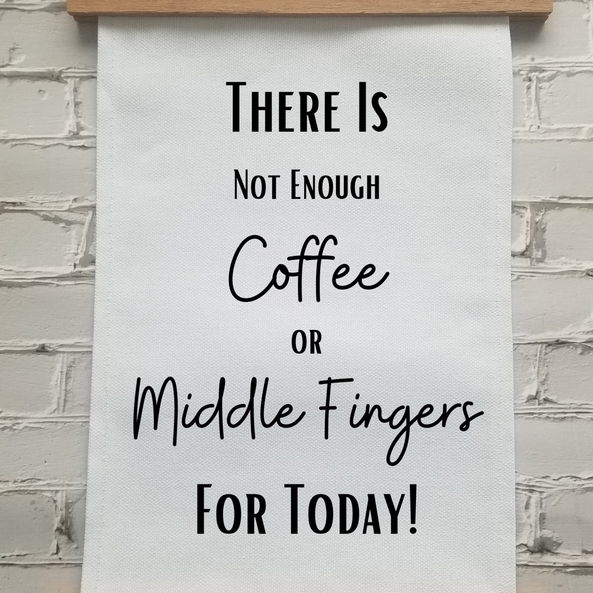 Sarcastic Quote Canvas Wall Art