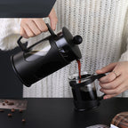 Black Coffee Pot for Coffee Lovers 