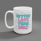 Ceramic Mug with Fun Coffee Quote, Perfect for Coffee Lovers, Great Gift for Birthdays