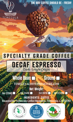 Decaf Espresso Roast (Swiss Water® Process) - Dark Roast